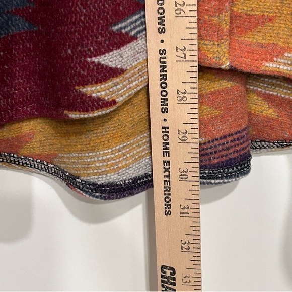 NWT Aztec Native American Colorful Print Shacket Size 2XL - Picture 11 of 12